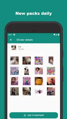 Memes Stickers android App screenshot 1